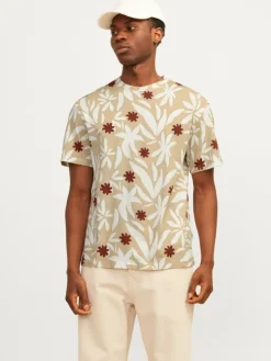 All Over Print Crew neck T-shirt