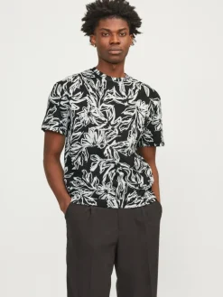 All Over Print Crew neck T-shirt