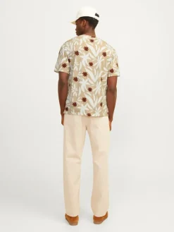 All Over Print Crew neck T-shirt