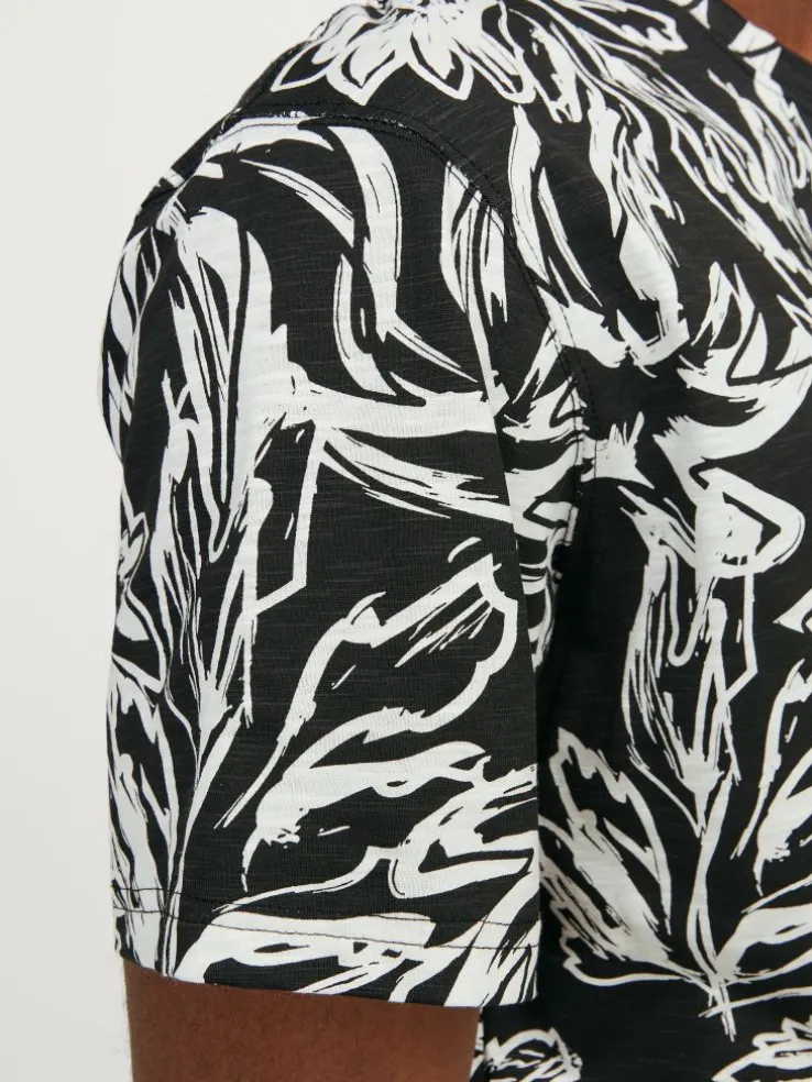 All Over Print Crew neck T-shirt