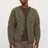 All Over Print Knitted cardigan