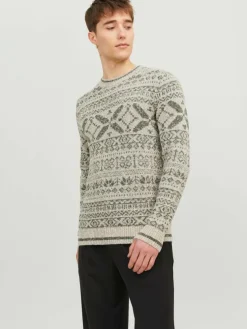All Over Print Knitted pullover