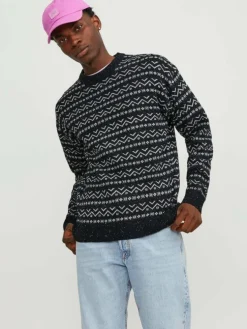 All Over Print Knitted pullover