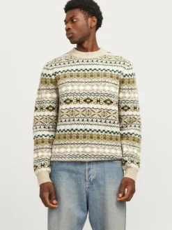 All Over Print Knitted pullover