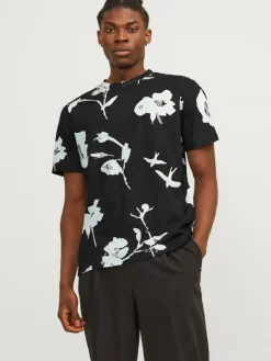 All Over Print Round neck T-shirt