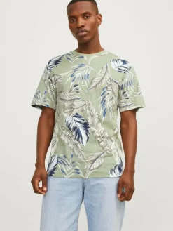 All Over Print Round neck T-shirt
