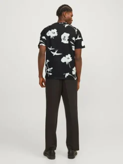All Over Print Round neck T-shirt