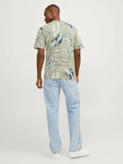 All Over Print Round neck T-shirt