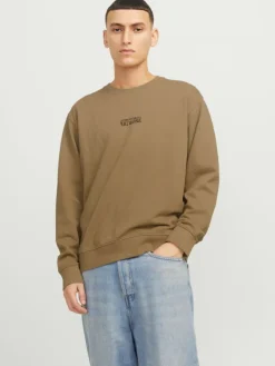 Backprintet Sweatshirt