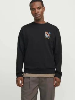 Backprintet Sweatshirt