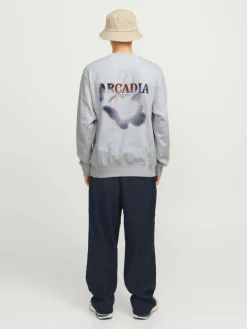 Backprintet Sweatshirt
