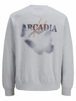 Backprintet Sweatshirt