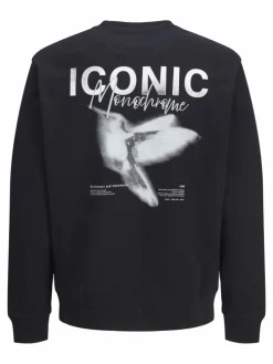 Backprintet Sweatshirt