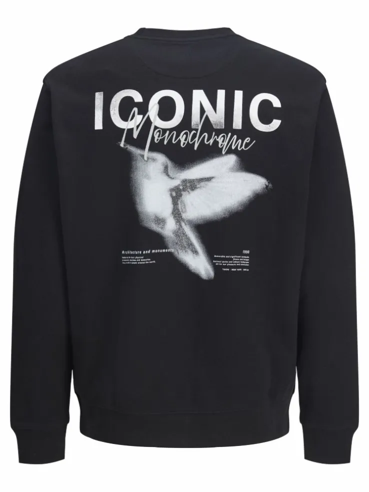 Backprintet Sweatshirt