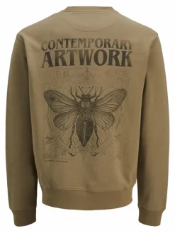 Backprintet Sweatshirt