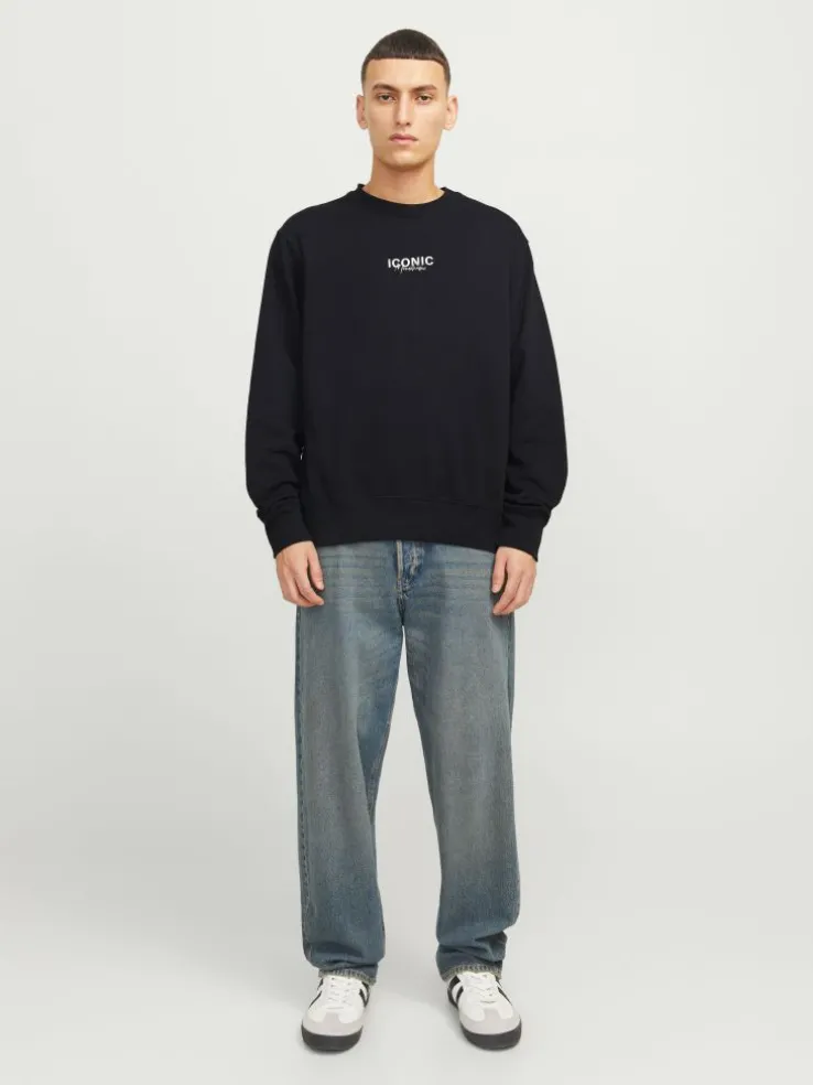Backprintet Sweatshirt