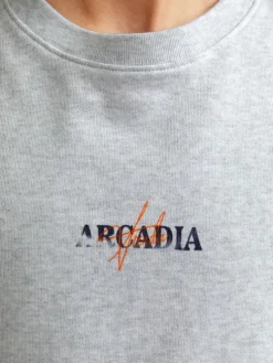 Backprintet Sweatshirt
