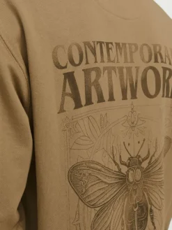 Backprintet Sweatshirt