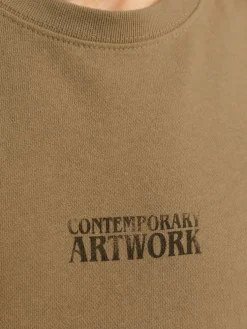 Backprintet Sweatshirt