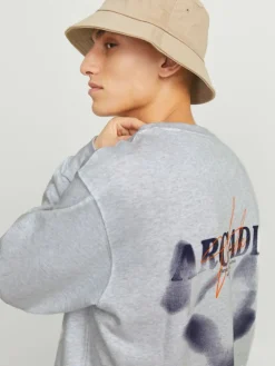 Backprintet Sweatshirt