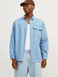 Boxy fit Denim Shirt