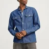 Comfort Fit Denim Shirt
