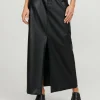 JXELVA Faux leather skirt