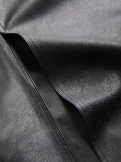 JXELVA Faux leather skirt