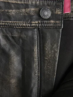 JXHAILEY Faux leather skirt