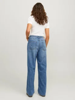 JXPIXI WIDE LINEN BLEND LW JEANS DNM