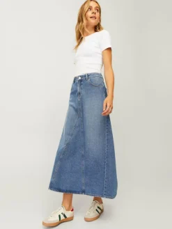 JXRIDA Denim Skirt