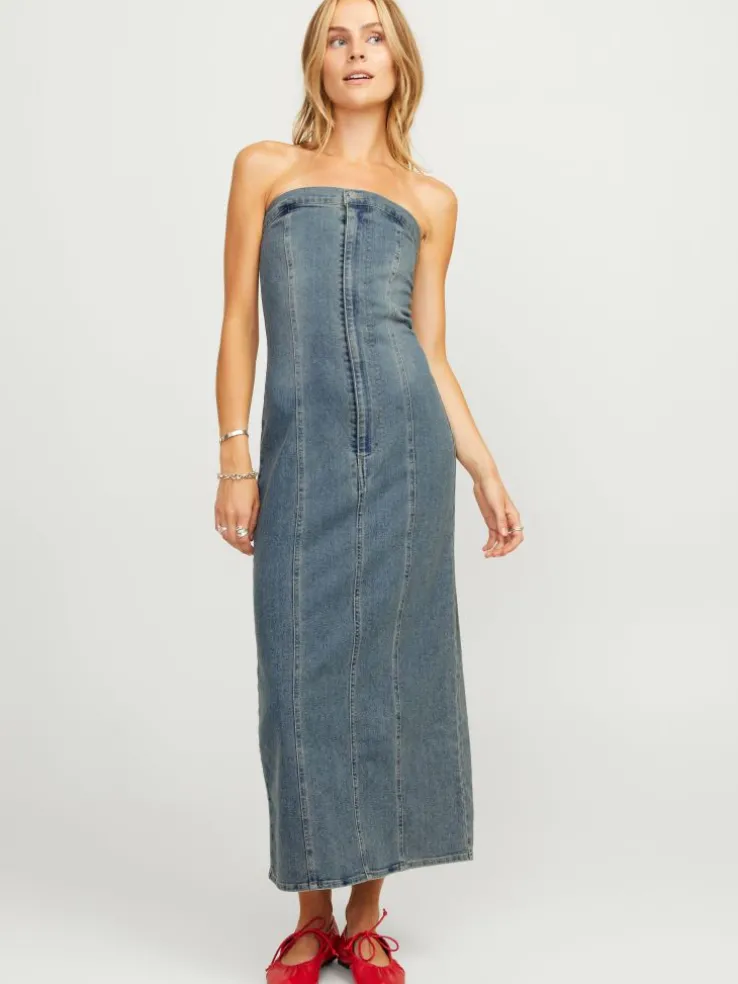 JXTINGA Denim Dress