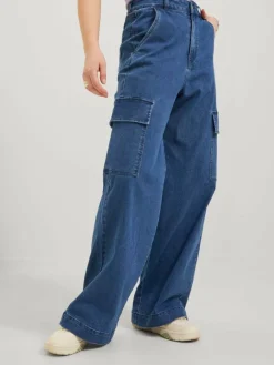 JXTOKYO ASHA WIDE HW JEANS YK DNM