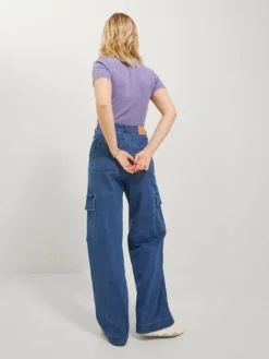 JXTOKYO ASHA WIDE HW JEANS YK DNM