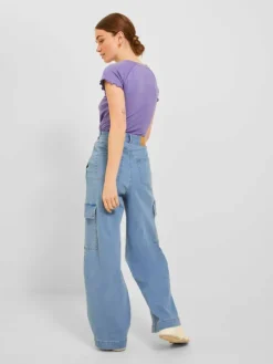JXTOKYO ASHA WIDE HW JEANS YK DNM