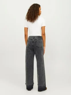 JXTOKYO WIDE FOLD HW JEANS DNM LN