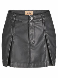 JXTORA Synthetic leather skirt
