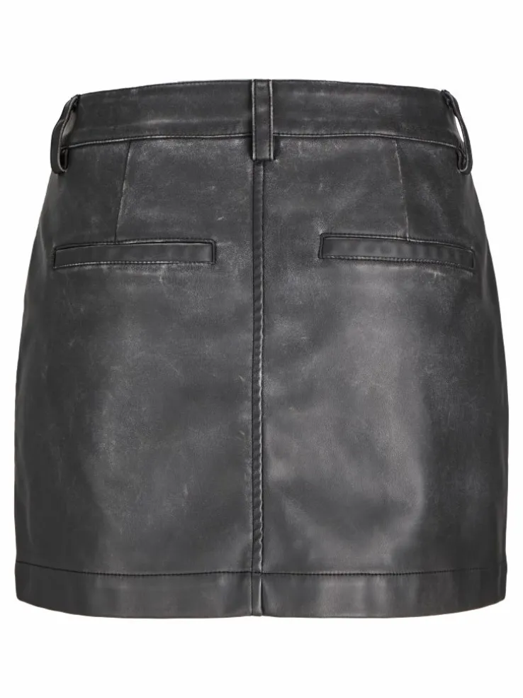 JXTORA Synthetic leather skirt