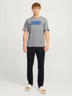 2-pack Logo Round Neck Loungewear set