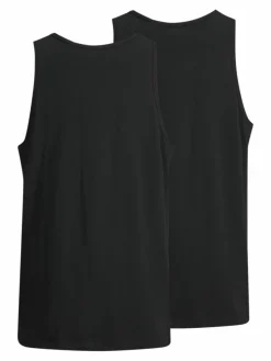 2-pack Plain Round neck Tank top