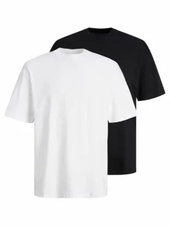 2-pack Plain Round Neck T-shirt