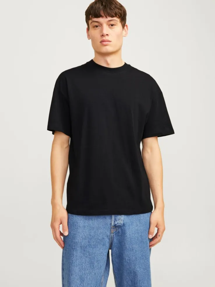 2-pack Plain Round Neck T-shirt