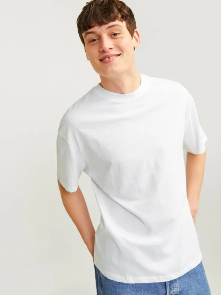 2-pack Plain Round Neck T-shirt