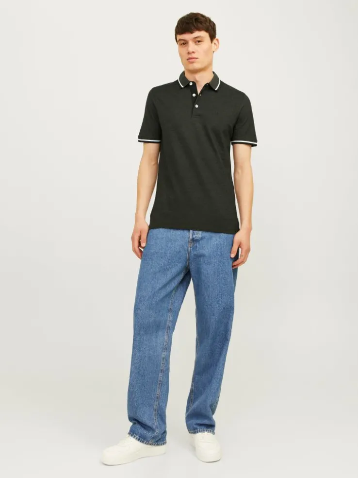 2-pack Plain Shirt collar Polo