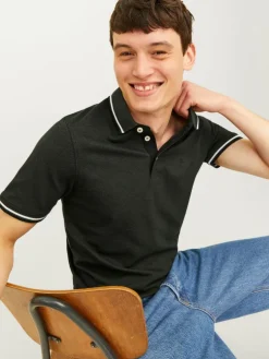 2-pack Plain Shirt collar Polo