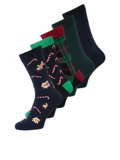 5-pack x-mas socks