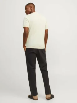 Plain Crew neck Knitted pullover