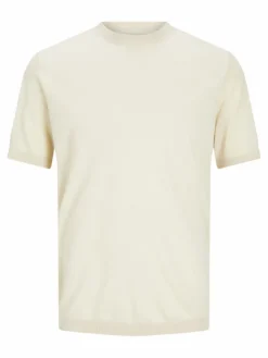 Plain Crew neck Knitted pullover