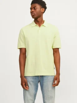 Plain Shirt collar Polo
