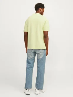 Plain Shirt collar Polo